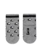 Хлопковые детские носки tip-top 557 серый, , 12, CONTE-KIDS, - 1