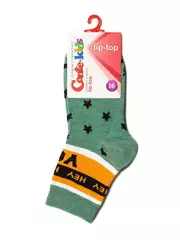 Хлопковые детские носки tip-top с рисунками 501 хаки, , 16, CONTE-KIDS, - 2