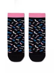 Хлопковые детские носки tip-top 527 черный, , 20, CONTE-KIDS, - 1