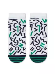 Хлопковые детские носки tip-top с рисунками 567 белый, , 20, CONTE-KIDS, - 1