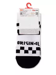 Хлопковые детские носки tip-top с рисунками 555 белый, , 24, CONTE-KIDS, - 3