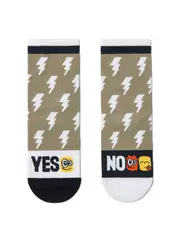 Хлопковые детские носки "веселые ножки" 339 горчичный, , 20, CONTE-KIDS, - 1