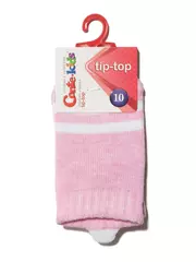Хлопковые детские носки tip-top с пикотом-«язычком» 512 cветло-розовый, , 8, CONTE-KIDS, - 2