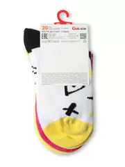 Хлопковые детские носки tip-top (3 пары) 741 ассорти, , 20, CONTE-KIDS, - 6