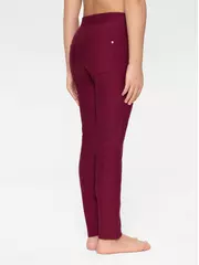 Экстрамягкие джеггинсы для школы с термоэффетом mini windy bordo, , 146,152-76, CONTE ELEGANT, - 2