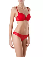 Бюстгальтер romantique rb1030 красный, , 70A, CONTE ELEGANT, - 3