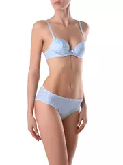 Бюстгальтер mosaique rb1037 голубой набивной, , 75E, CONTE ELEGANT, - 3