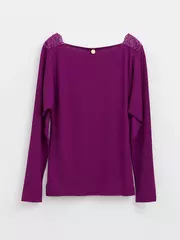 Джемпер женский esli ld 373 пурпурный, , 158,164-84, ESLI, - 2