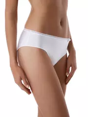 Трусы женские conte "слип" day by day rp0001 белый, , 98/M, CONTE ELEGANT, - 1