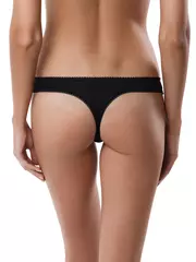 Трусы женские conte "стринг" ultra soft lst 795 (в коробке) nero, , 90/XS, CONTE ELEGANT, - 2