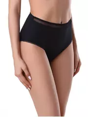 Трусы женские "слип" nuance rp2064 черный, , 106/XL, CONTE ELEGANT, - 1