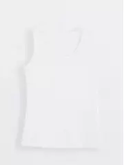 Майка женская comfort lm 566 белый, , 170,176-84/XS, CONTE ELEGANT, - 3