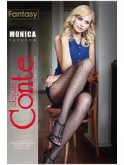 Колготки женские conte monica mocca, , 2, CONTE ELEGANT, - 2