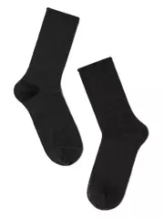 Носки женские хлопковые levante без резинки 000 черный, , 38-39 (25), LEVANTE, - 2