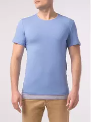 Футболка мужская diwari mf 691 голубой, , 182,188-100/L, DIWARI, - 1