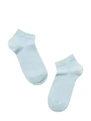 Носки женские вискозные active (короткие, люрекс) 000 светло-голубой, , 36-37 (23), CONTE ELEGANT, - 2