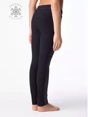 Стильные леггинсы для девочки с термоэффектом mini urban nero, , 158,164-84, CONTE ELEGANT, - 2
