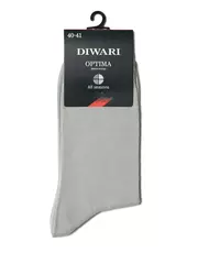 Носки мужские diwari optima all seasons 000 серый, , 40-41 (25), DIWARI, - 2