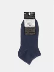 Короткие мужские носки esli 000 темный джинс, , 42-43 (27), ESLI, - 4