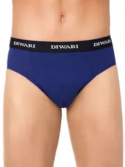 Трусы мужские slip дивари basic slip 148 royal blue, , 78,82/S, DIWARI, - 2