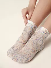 Носки женские conte fantasy с ярким принтом 253 mix, , 36-39 (23-25), CONTE ELEGANT, - 2