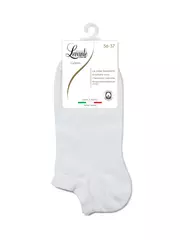 ​ультракороткие женские носки из хлопка levante 000 белый, , 38-39 (25), LEVANTE, - 3