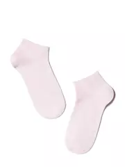 Короткие женские носки esli 000 светло-розовый, , 36-39 (23-25), ESLI, - 1