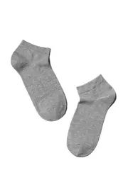 Короткие мужские носки esli 000 серый, , 44-45 (29), ESLI, - 1