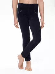 Леггинсы для девочек avrora navy, , 98-48, CONTE ELEGANT, - 1