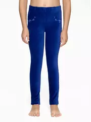 Леггинсы для девочек avrora blue, , 122-60, CONTE ELEGANT, - 1