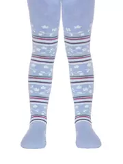 Детские колготки sof-tiki (махровые внутри) с рисунками 398 бледно-фиолетовый, , 92-98 (14), CONTE-KIDS, - 1