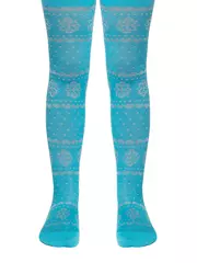 Колготки детские conte-kids bravo 372 бирюза, , 92-98 (14), CONTE-KIDS, - 1