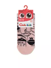 Хлопковые детские носки tip-top с рисунками 562 пепельно-розовый, , 24, CONTE-KIDS, - 2