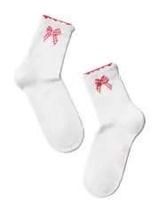 Носки детские conte-kids tip-top (2 пары) 705 белый-розовый, , 16, CONTE-KIDS, - 3