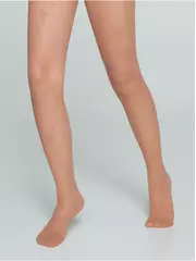 Тонкие колготки с цветочным рисунком sofia natural, , 104-110, CONTE ELEGANT, - 1