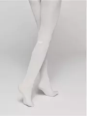 Колготки детские с имитацией гольфов в горошек milana bianco, , 146-152, CONTE ELEGANT, - 2