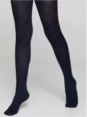 Фантазийные детские колготки с рисунком ketty nero, , 116-122, CONTE ELEGANT, - 1