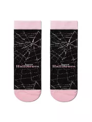 Носки детские tip-top (стразы. люрекс) 285 черный-cветло-розовый, , 18, CONTE-KIDS, - 1