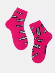 Носки детские махровые sof-tiki "whatever" 596 фуксия, , 18, CONTE-KIDS, - 1