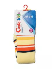 Детские колготки sof-tiki (махровые внутри) 223 светло-желтый, , 80-86 (14), CONTE-KIDS, - 2