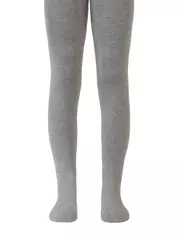 Детские махровые колготки sof-tiki (махровые внутри) однотонные 000 серый, , 128-134 (20), CONTE-KIDS, - 1