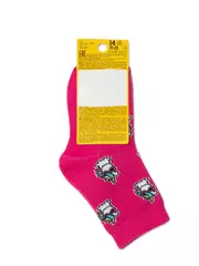 Носки детские esli с рисунками "unicorn" 641 малиновый, , 14, ESLI, - 4