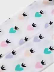 Хлопковые детские колготки tip-top 614 белый, , 116-122 (18), CONTE-KIDS, - 2