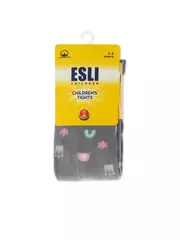 Колготки детские esli 590 серый, , 80-86 (14), ESLI, - 2