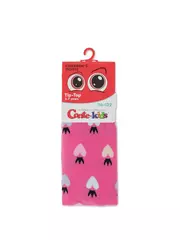 Хлопковые детские колготки tip-top 614 розовый, , 116-122 (18), CONTE-KIDS, - 2