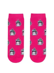 Носки детские esli с рисунками "unicorn" 641 малиновый, , 14, ESLI, - 2