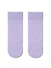 Носки для девочек нарядные conte fiori violet, , 22-24, CONTE ELEGANT, - 1