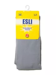 Классические детские колготки esli (однотонные) 000 серый, , 128-134 (20), ESLI, - 2