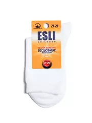 Носки детские (однотонные) esli c-k-long 000 блю-джинс, , 20, ESLI, - 1