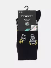 Носки мужские diwari happy 165 темно-синий, , 40-41 (25), DIWARI, - 3